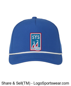 Outdoor Cap Perforated Performance 5-Panel w/Cord Design Zoom
