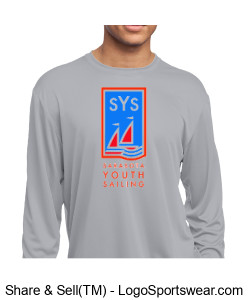 Sport-Tek Adult PosiCharge Long Sleeve Competitor T-Shirt Design Zoom