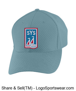 Augusta Youth  Athletic Mesh Cap Design Zoom