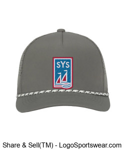 Outdoor Cap Perforated Performance 5-Panel w/Cord Design Zoom