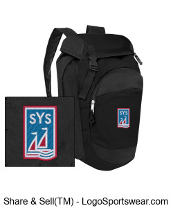 High Five Sports Gear Multi-Compartment Backpack Design Zoom