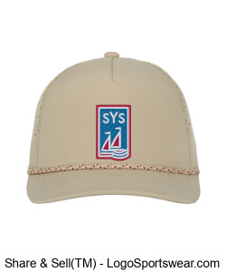Outdoor Cap Perforated Performance 5-Panel w/Cord Design Zoom