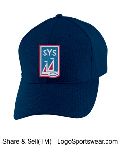  Augusta Youth  Athletic Mesh Cap Design Zoom